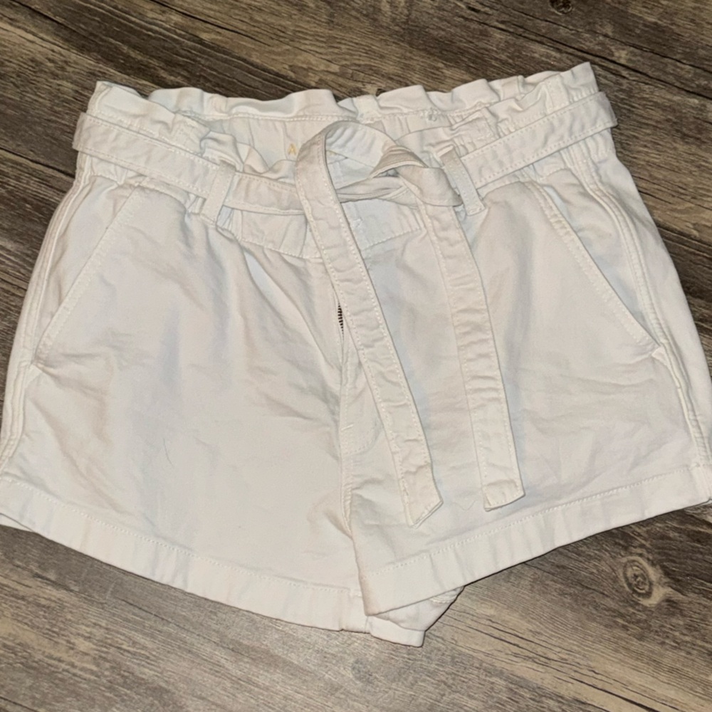 American Eagle Outfitters High Waist White Shorts